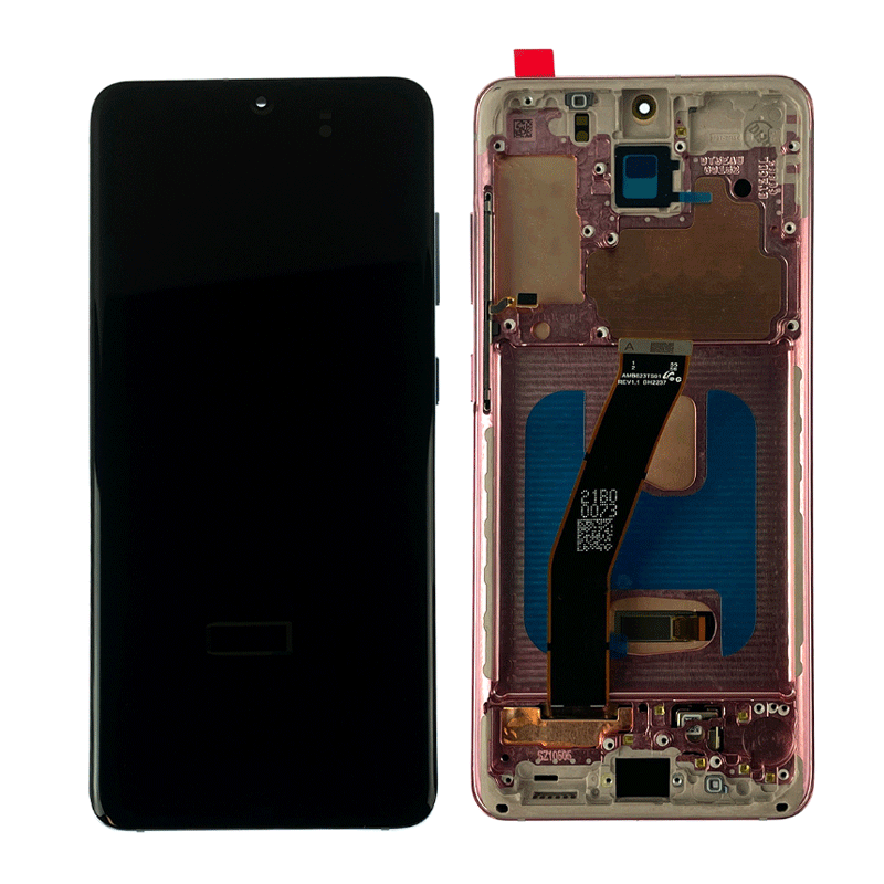 OLED дисплей за Samsung Galaxy S20 / G980, SM-G980F с рамка