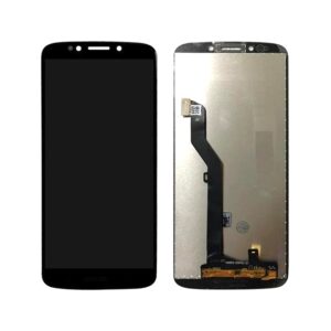 Дисплей с тъч скрийн за Moto G6 Play (черен)
