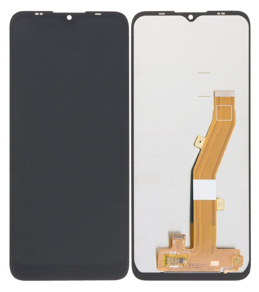 Display with touch screen for Nokia C21 (black)