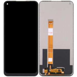 Display with touch screen for Oppo A53s (black)