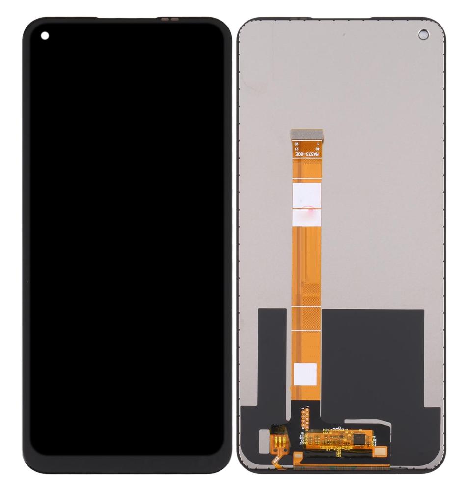 Display with touch screen for Oppo A53s (black)