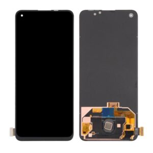 Display with touch screen for Oppo Reno6 5G (black)