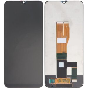 Display with touch screen for Realme C33 (black)