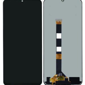 Display with touch screen for Realme C51 (black)