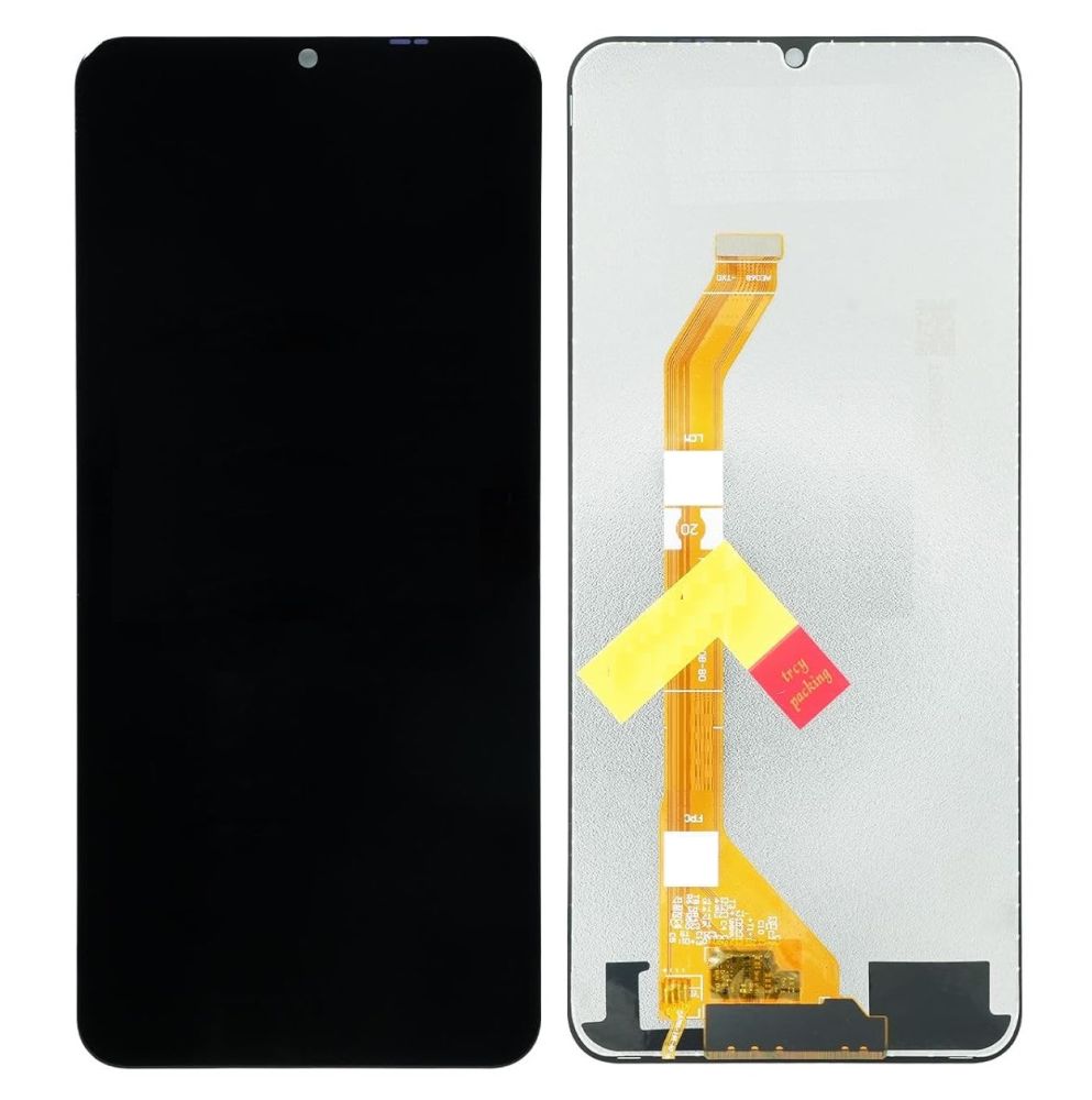 Display with touch screen for Realme C71 (black)