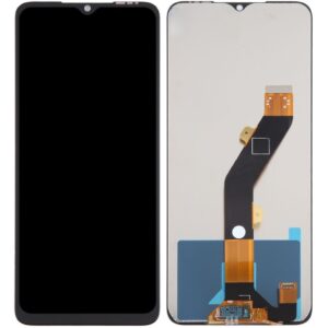 Display with touch screen for Tecno Spark 10 (black)
