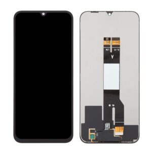 Display with touch screen for Xiaomi Poco C85 4G (black)