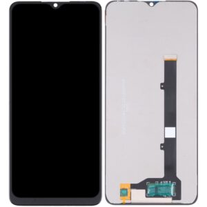 Display with touch screen for Zte Blade A52 (black)
